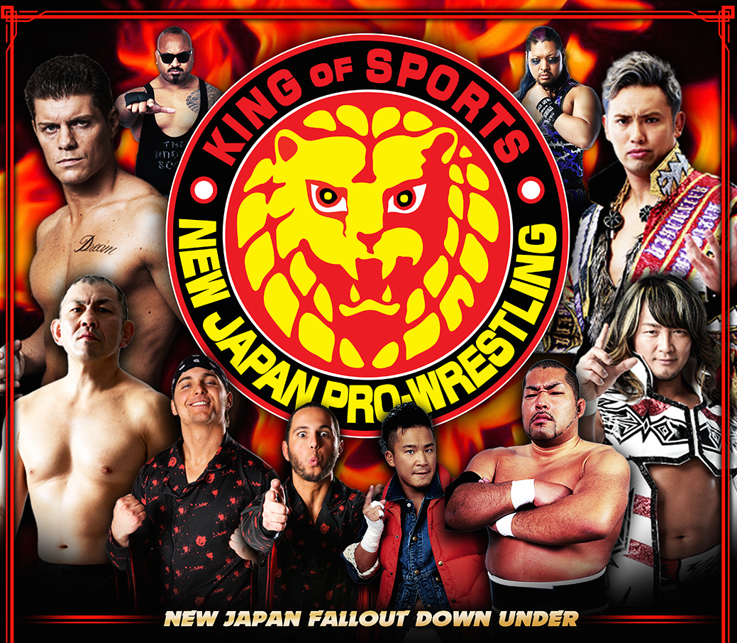 NEW JAPAN PRO WRESTLING ANNOUNCE FIRST EVER AUSTRALIAN TOUR