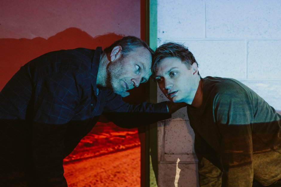 Chris Pitman as Henry Warburton and Tim Overton as Ort Flack Photo by Kate Pardey