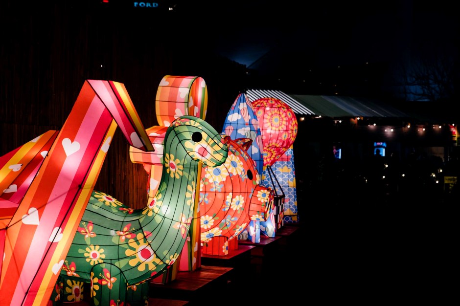 OzAsia Moon Lantern Parade - lanterns